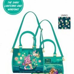 Backpacks Loungefly Disney Tangled Princess Castle Crossbody