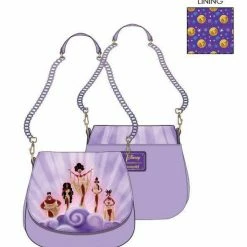 Totes & Bags Loungefly Disney Hercules Muses Clouds Cross Body Bag