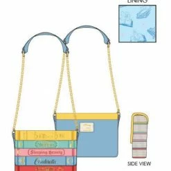 Loungefly Disney Princess Books Classics Cross Body Bag Totes & Bags