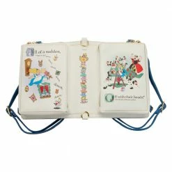 Loungefly Disney Alice In Wonderland Classic Book Convertible Backpack