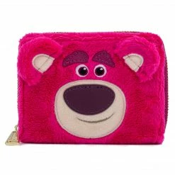 Loungefly Disney Pixar Lotso Cosplay Sherpa Ziparound Wallet