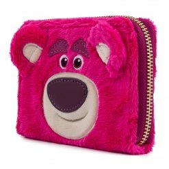 Loungefly Disney Pixar Lotso Cosplay Sherpa Ziparound Wallet