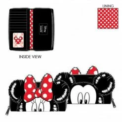 Loungefly Disney Mickey Minnie Balloons Cosplay Ziparound Wallet