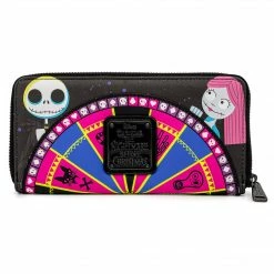 Loungefly Disney Nightmare Before Christmas Oogie Boogie Wheel Ziparound Wallet