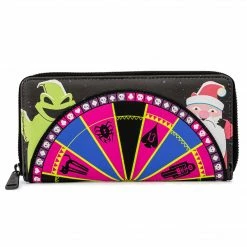 Loungefly Disney Nightmare Before Christmas Oogie Boogie Wheel Ziparound Wallet