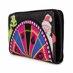 Loungefly Disney Nightmare Before Christmas Oogie Boogie Wheel Ziparound Wallet