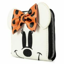 Loungefly Disney Ghost Minnie Glow-in-the-dark Ziparound Wallet