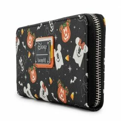 Loungefly Disney Spooky Mice Candy Corn Ziparound Wallet Wallets