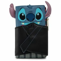 Loungefly Disney Vampire Stitch Bowtie Wallet Wallets