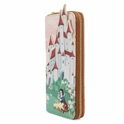 Loungefly Disney Snow White Castle Scene Ziparound Wallet