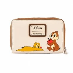 Loungefly Disney Chip And Dale Cherry On Top Ziparound Wallet
