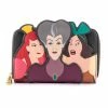 Loungefly Disney Villains Scene Evil Stepmother And Stepsisters Ziparound Wallet Wallets