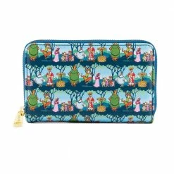 Loungefly Disney Robin Hood Sherwood AOP Ziparound Wallet