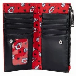 Loungefly Disney Mickey And Minnie Valentines Flap Wallet Wallets
