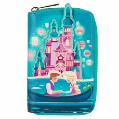 Wallets Loungefly Disney Tangled Princess Castle Ziparound Wallet