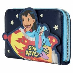 Wallets Loungefly Disney Lilo And Stitch Space Adventure Ziparound Wallet