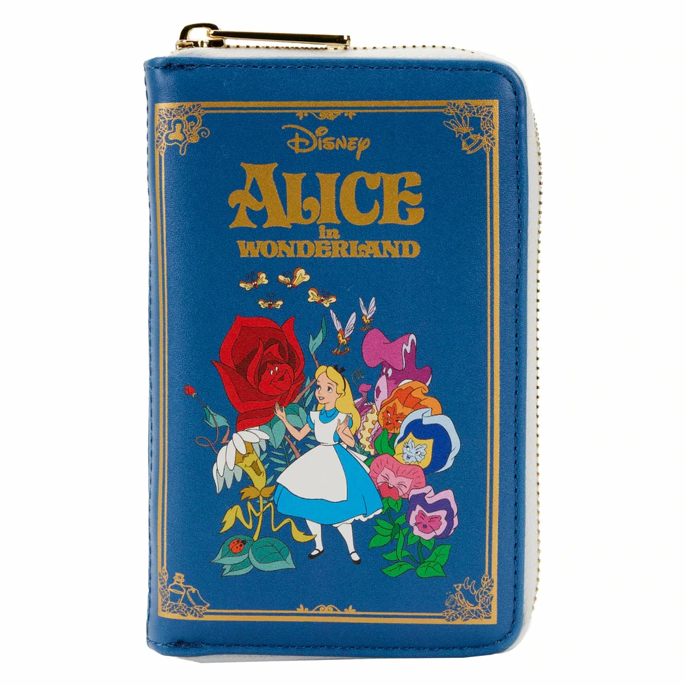 Wallets Loungefly Disney Alice In Wonderland Classic Book Ziparound Wallet 3 Wallets Loungefly Disney Alice In Wonderland Classic Book Ziparound Wallet