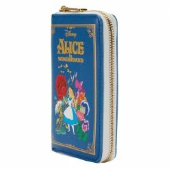 Wallets Loungefly Disney Alice In Wonderland Classic Book Ziparound Wallet 8 Wallets Loungefly Disney Alice In Wonderland Classic Book Ziparound Wallet