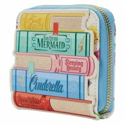 Wallets Loungefly Disney Princess Books Classics Zip Around Wallet