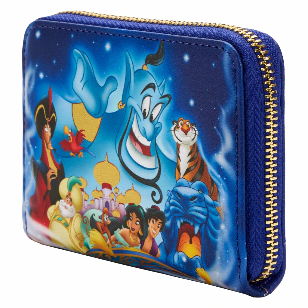 Loungefly Aladdin 30th Anniversary Zip Around Wallet 6 Loungefly Aladdin 30th Anniversary Zip Around Wallet