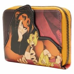 Loungefly Lion King Scar Villains Scene Zip Around Wallet 9 Loungefly Lion King Scar Villains Scene Zip Around Wallet