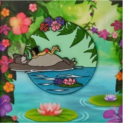 Loungefly The Jungle Book Bare Necessities Sliding Pin Jewelry