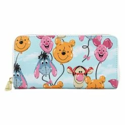 Loungefly Winnie The Pooh Balloon Friends Ziparound Wallet