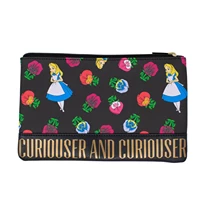 Loungefly Disney Alice In Wonderland Faux Leather Wallet Pouch