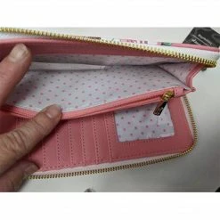 Circle Of Hope Boutique Loungefly Disney Marie Pink Floral All-Over-Print Wallet (Exclusive)