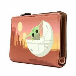 Loungefly The Mandalorian The Child Wait For Me Wallet
