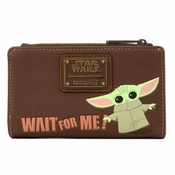 Loungefly The Mandalorian The Child Wait For Me Wallet