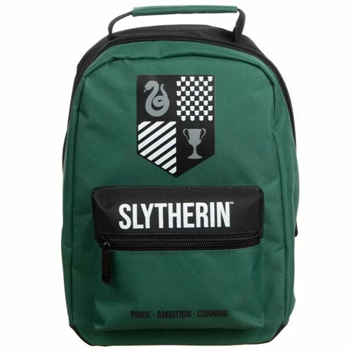 Bioworld Harry Potter Slytherin Crest Lunch Box Totes & Bags 3 Bioworld Harry Potter Slytherin Crest Lunch Box Totes & Bags