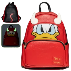 Loungefly Donald Duck Devil Donald Cosplay Mini-Backpack Backpacks 11 Loungefly Donald Duck Devil Donald Cosplay Mini-Backpack Backpacks