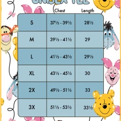 Circle Of Hope Boutique Clothing Loungefly Disney Winnie The Pooh & Friends Balloons Print Tee