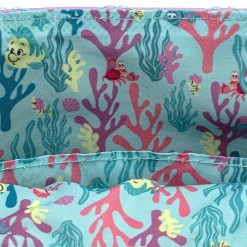 Totes & Bags Loungefly Little Mermaid Ombre Scales Shell Handle Crossbody