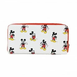 Circle Of Hope Boutique Wallets Loungefly Many Moods Mickey All-Over-Print Red Trim Wallet - COH Exclusive