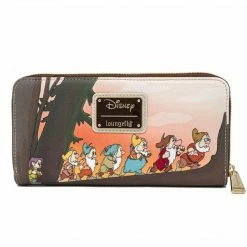 Circle Of Hope Boutique Loungefly Snow White And The Seven Dwarfs Multi Scene Ziparound Wallet Wallets