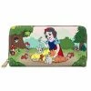Circle Of Hope Boutique Loungefly Snow White And The Seven Dwarfs Multi Scene Ziparound Wallet Wallets