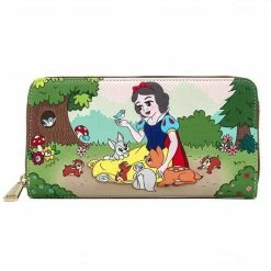 Circle Of Hope Boutique Loungefly Snow White And The Seven Dwarfs Multi Scene Ziparound Wallet Wallets