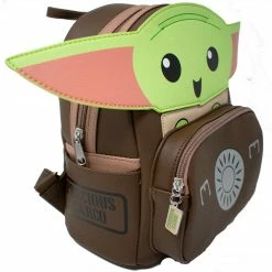 Loungefly Baby Yoda Grogu Mandalorian Cosplay Mini Backpack Backpacks